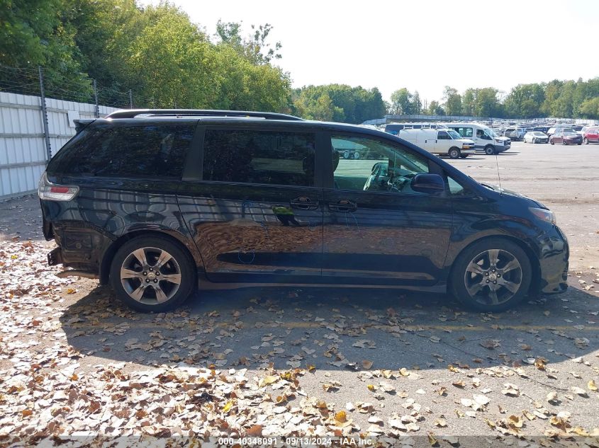 2011 Toyota Sienna Se VIN: 5TDXK3DC3BS131891 Lot: 40348091