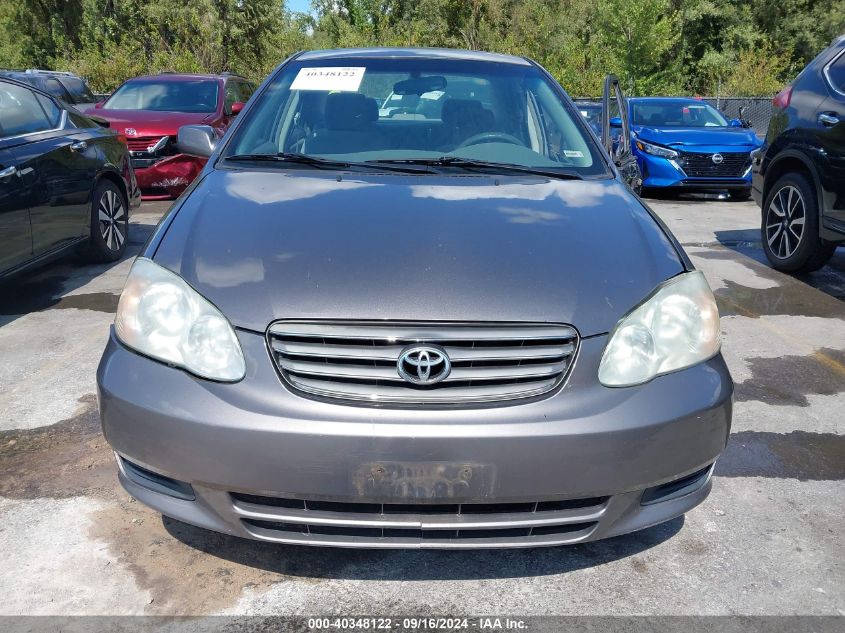 2003 Toyota Corolla Le VIN: 1NXBR32E93Z093926 Lot: 40348122