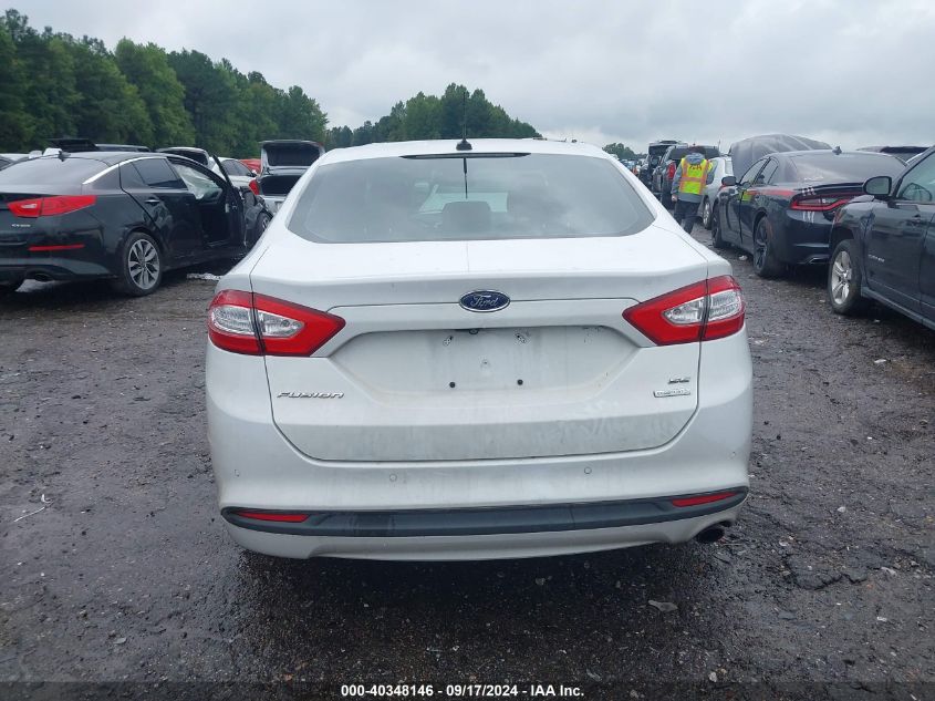 2016 Ford Fusion Se VIN: 3FA6P0HDXGR155068 Lot: 40348146