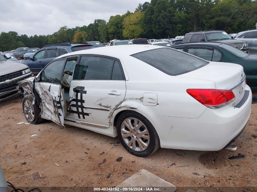 2011 Toyota Avalon Limited VIN: 4T1BK3DB8BU438353 Lot: 40348152