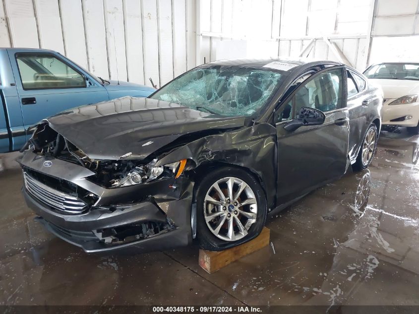 2017 FORD FUSION SE - 3FA6P0H71HR237394