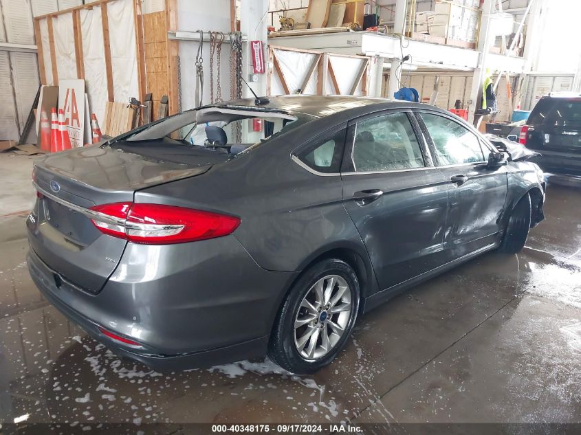 2017 FORD FUSION SE - 3FA6P0H71HR237394