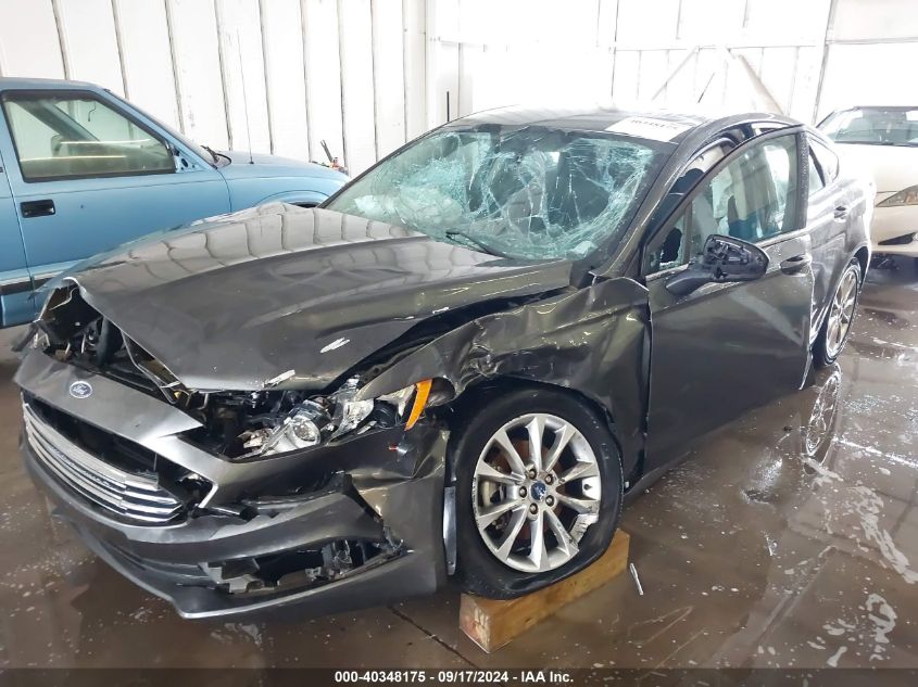 2017 FORD FUSION SE - 3FA6P0H71HR237394