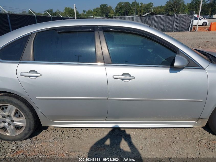 2011 Chevrolet Impala Ls VIN: 2G1WF5EK9B1175007 Lot: 40348191