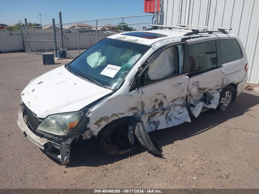 2007 Honda Odyssey Ex-L VIN: 5FNRL38657B404609 Lot: 40348205