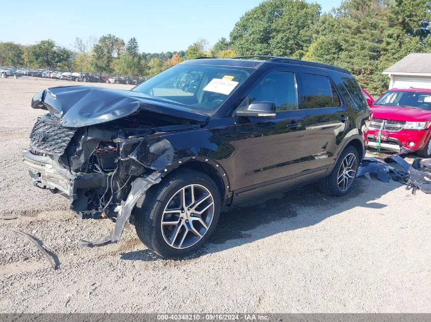 1FM5K8GT7KGA48275 2019 FORD EXPLORER - Image 2