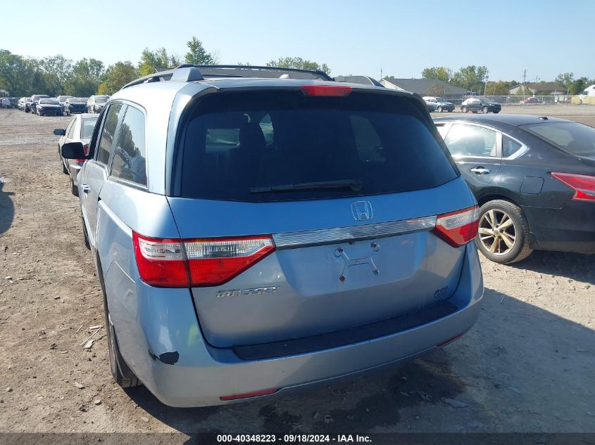 2013 Honda Odyssey Ex-L VIN: 5FNRL5H62DB058011 Lot: 40348223