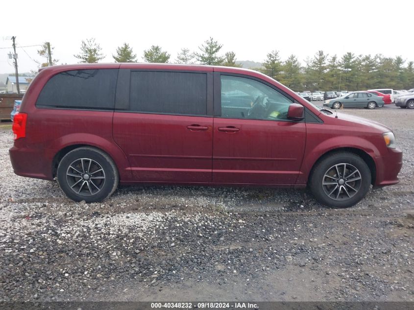 2017 Dodge Grand Caravan Se VIN: 2C4RDGBG3HR836336 Lot: 40348232