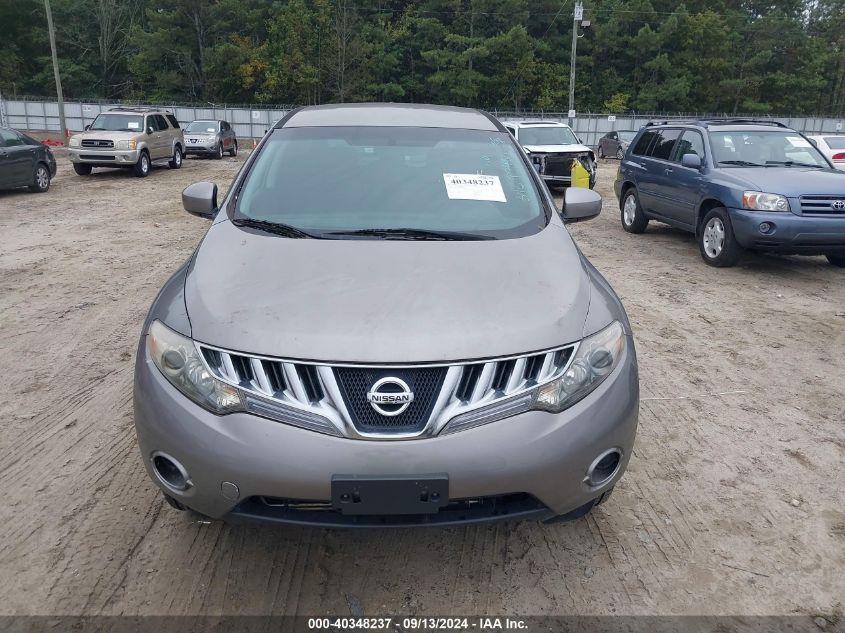 2010 Nissan Murano S VIN: JN8AZ1MW4AW116027 Lot: 40348237