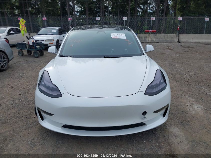 2020 Tesla Model 3 Standard Range Plus Rear-Wheel Drive/Standard Range Rear-Wheel Drive VIN: 5YJ3E1EA3LF612446 Lot: 40348259