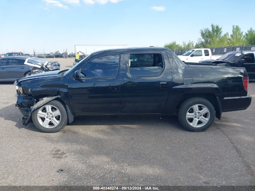 2014 Honda Ridgeline Rtl VIN: 5FPYK1F54EB008088 Lot: 40348274