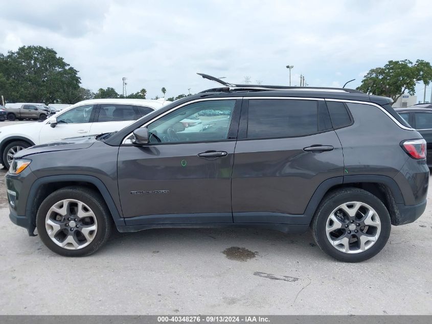 2018 Jeep Compass Limited Fwd VIN: 3C4NJCCB0JT502917 Lot: 40348276