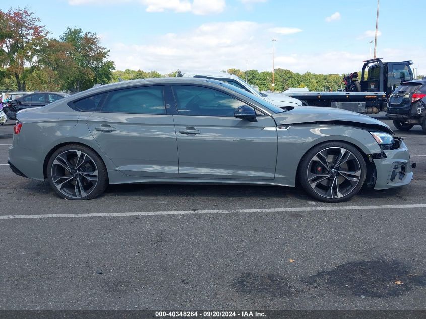 2020 Audi S5 Sportback Premium Plus Tfsi Quattro Tiptronic VIN: WAUC4CF51LA022087 Lot: 40348284