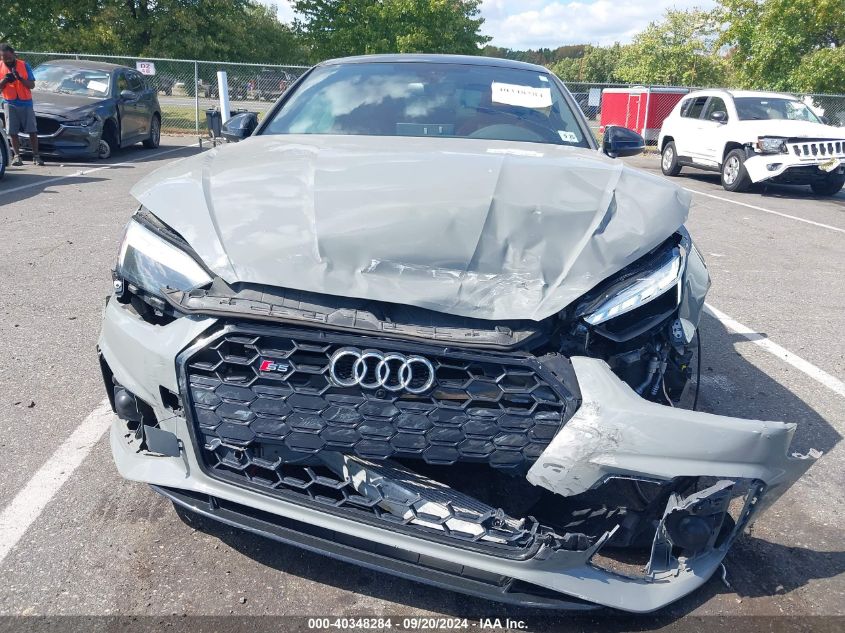 2020 Audi S5 Sportback Premium Plus Tfsi Quattro Tiptronic VIN: WAUC4CF51LA022087 Lot: 40348284