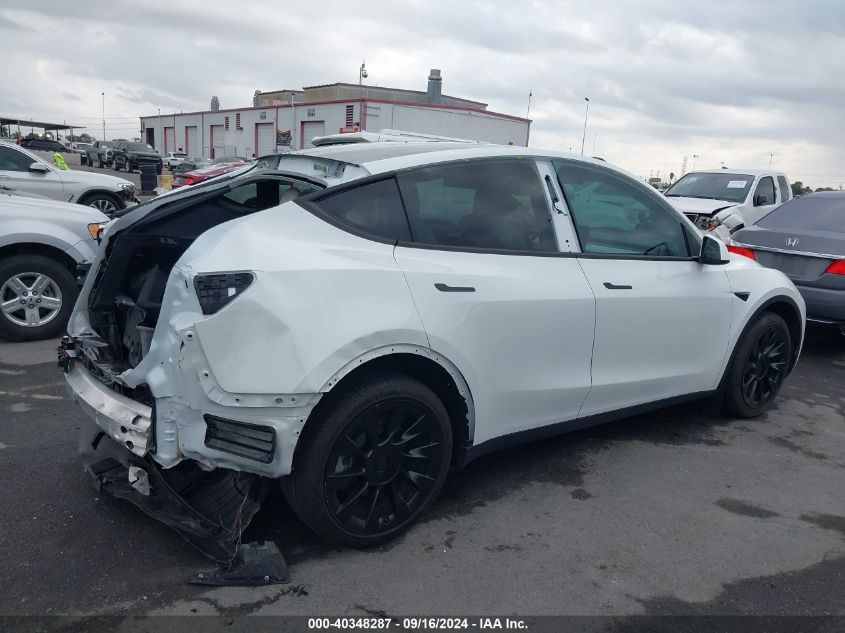 2023 Tesla Model Y Awd/Long Range Dual Motor All-Wheel Drive VIN: 7SAYGDEE6PF633062 Lot: 40348287