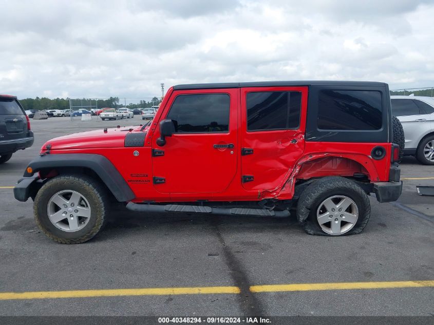 2017 Jeep Wrangler Unlimited Sport VIN: 1C4BJWDG9HL711108 Lot: 40348294