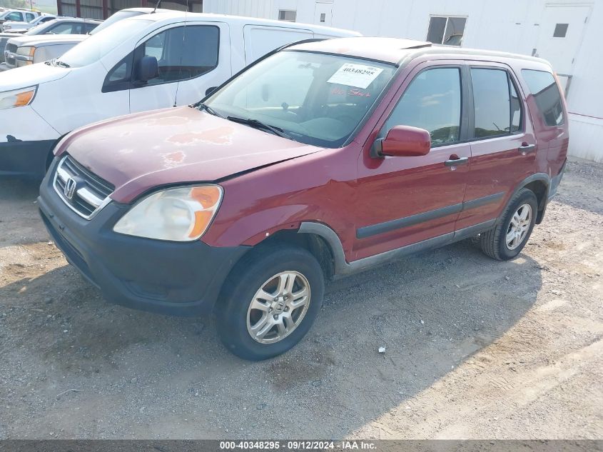 2004 Honda Cr-V Ex VIN: JHLRD78874C031445 Lot: 40348295