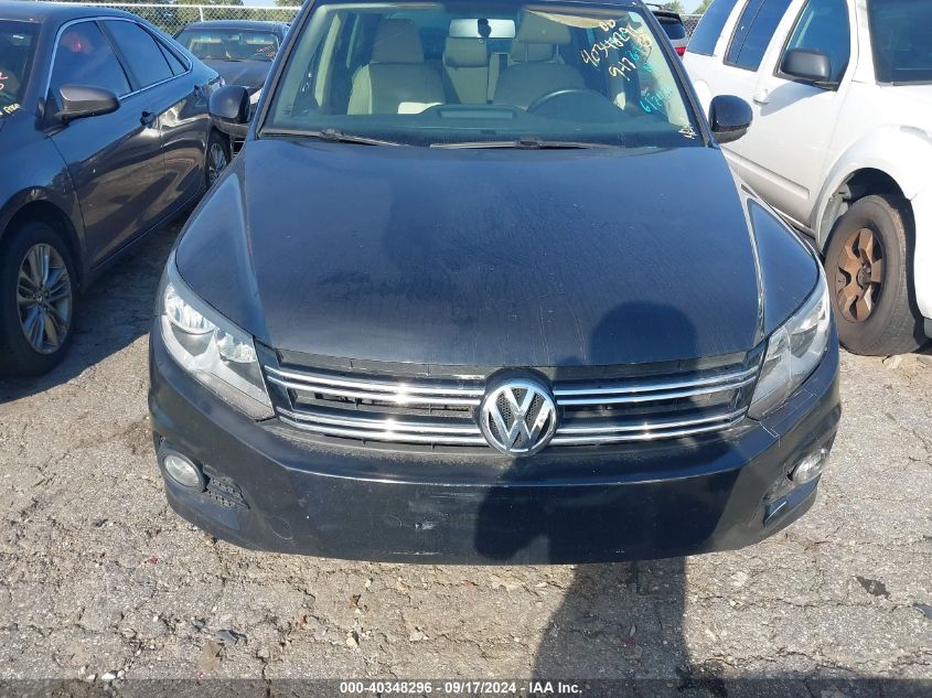 2014 Volkswagen Tiguan Sel VIN: WVGAV3AX1EW612436 Lot: 40348296