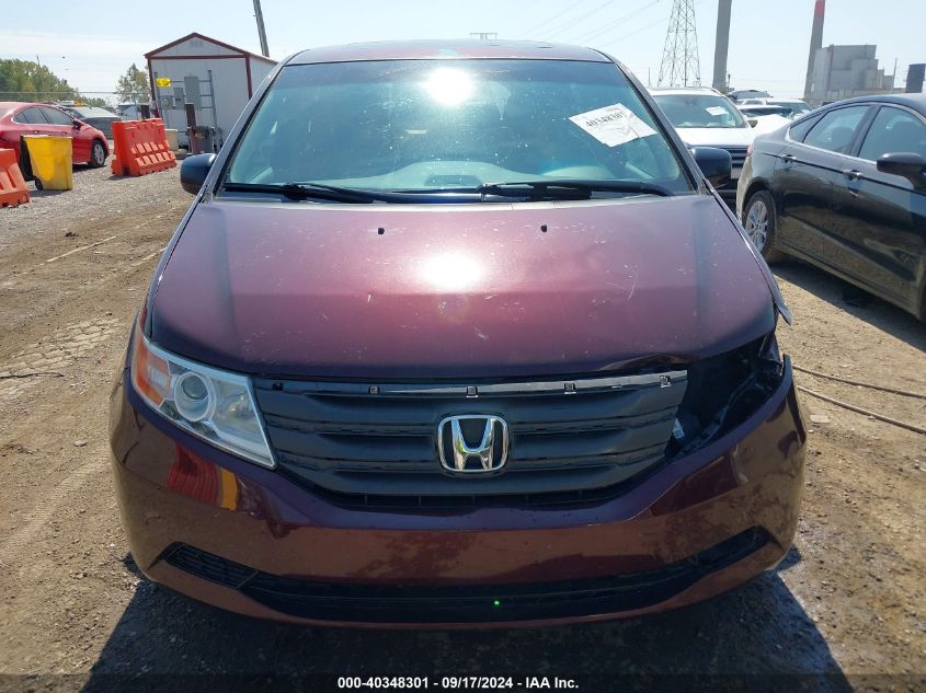 2012 Honda Odyssey Ex-L VIN: 5FNRL5H61CB138639 Lot: 40348301