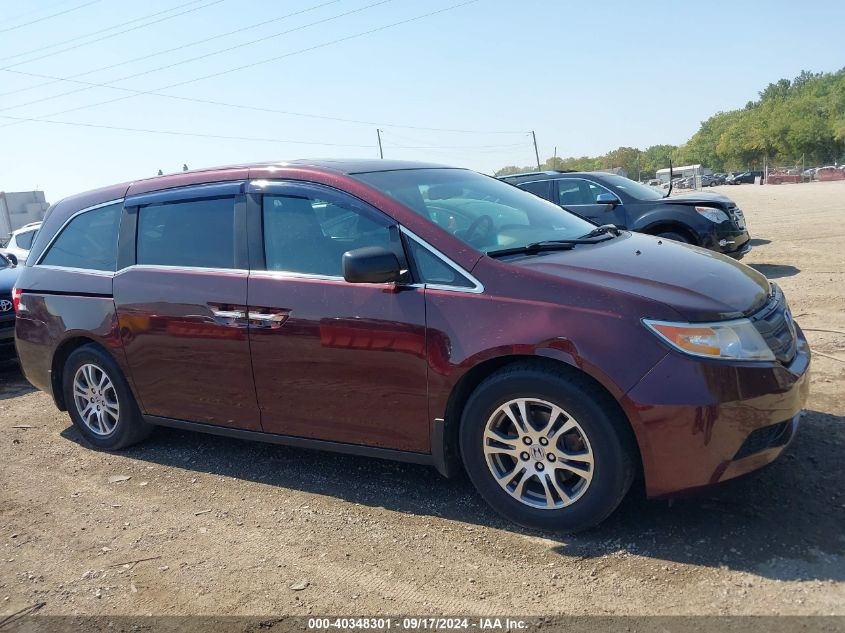 2012 Honda Odyssey Ex-L VIN: 5FNRL5H61CB138639 Lot: 40348301