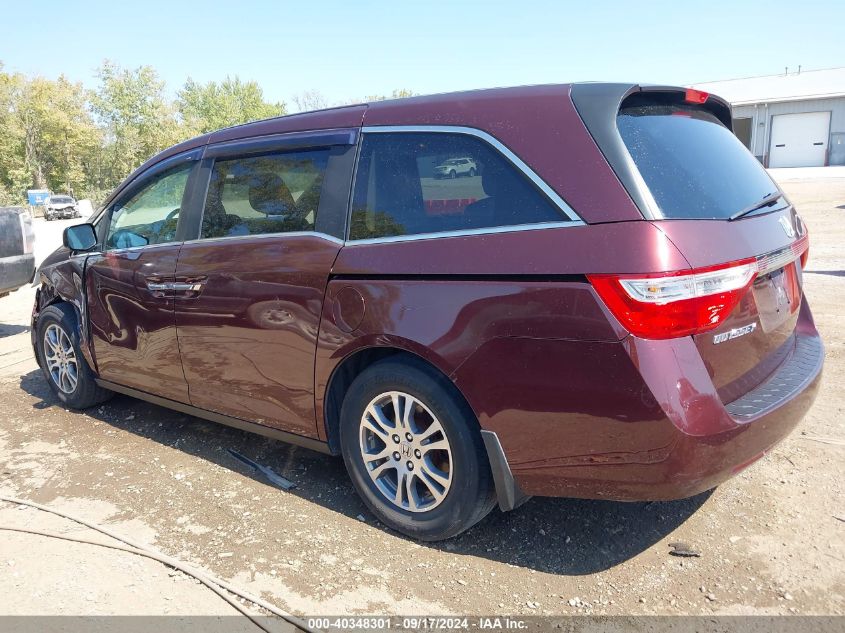 2012 Honda Odyssey Ex-L VIN: 5FNRL5H61CB138639 Lot: 40348301