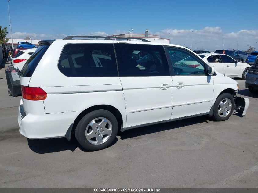 2001 Honda Odyssey Ex VIN: 2HKRL18691H585744 Lot: 40348306