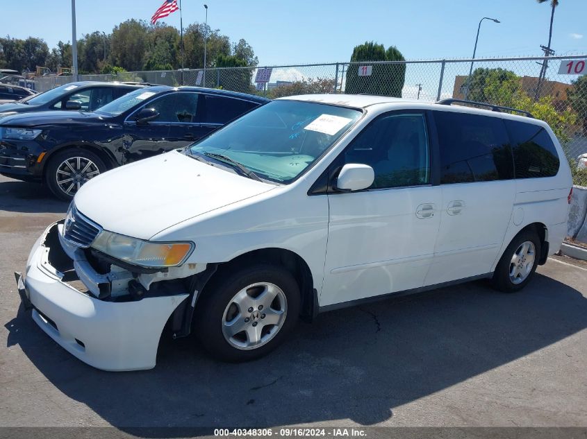 2001 Honda Odyssey Ex VIN: 2HKRL18691H585744 Lot: 40348306