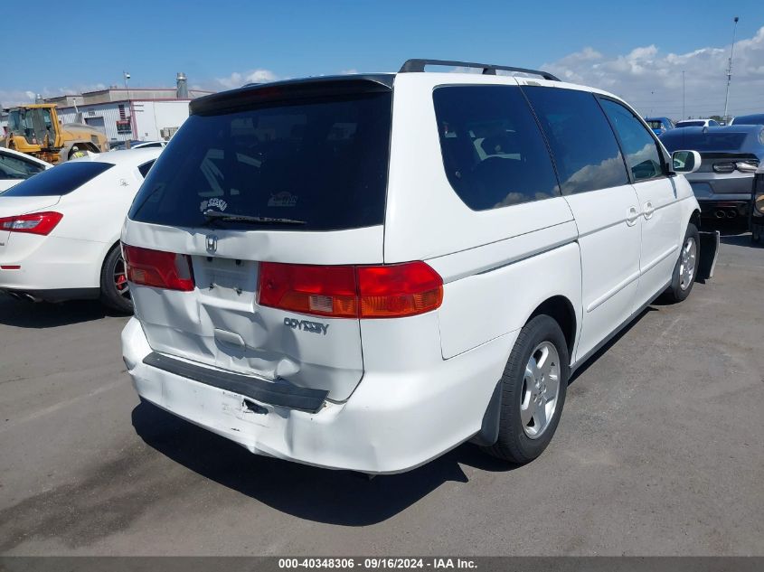 2001 Honda Odyssey Ex VIN: 2HKRL18691H585744 Lot: 40348306