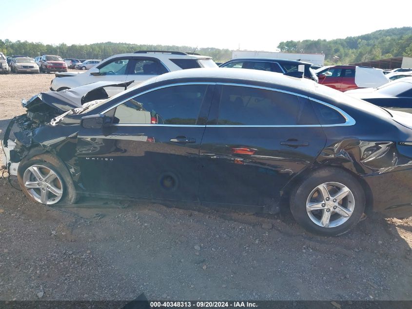 2021 Chevrolet Malibu Fwd Ls VIN: 1G1ZB5ST2MF038833 Lot: 40348313