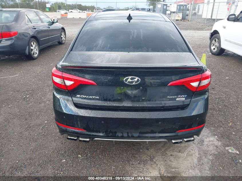 2015 Hyundai Sonata Limited 2.0T VIN: 5NPE34AB9FH132187 Lot: 40348315