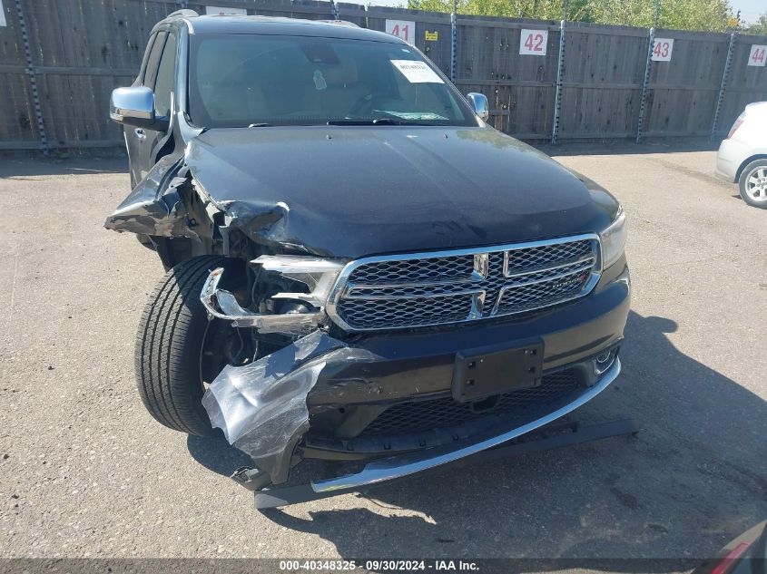 2014 Dodge Durango Citadel VIN: 1C4SDJET6EC503415 Lot: 40348325