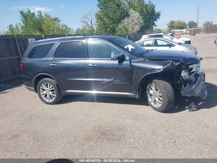 2014 Dodge Durango Citadel VIN: 1C4SDJET6EC503415 Lot: 40348325