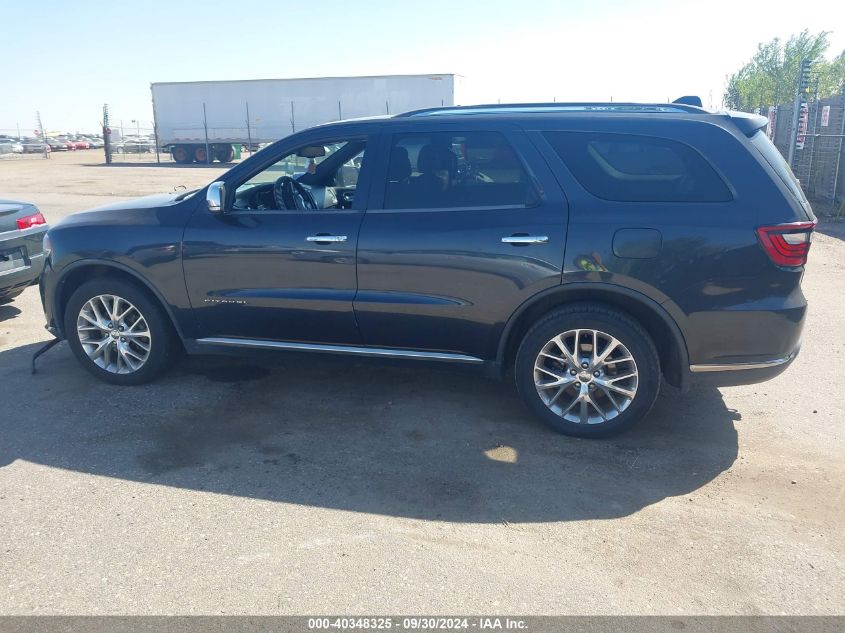 2014 Dodge Durango Citadel VIN: 1C4SDJET6EC503415 Lot: 40348325