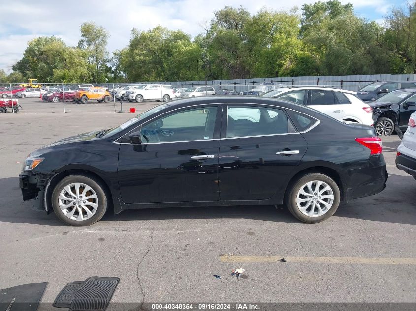 2019 Nissan Sentra S/Sv/Sr/Sl VIN: 3N1AB7AP0KY240602 Lot: 40348354