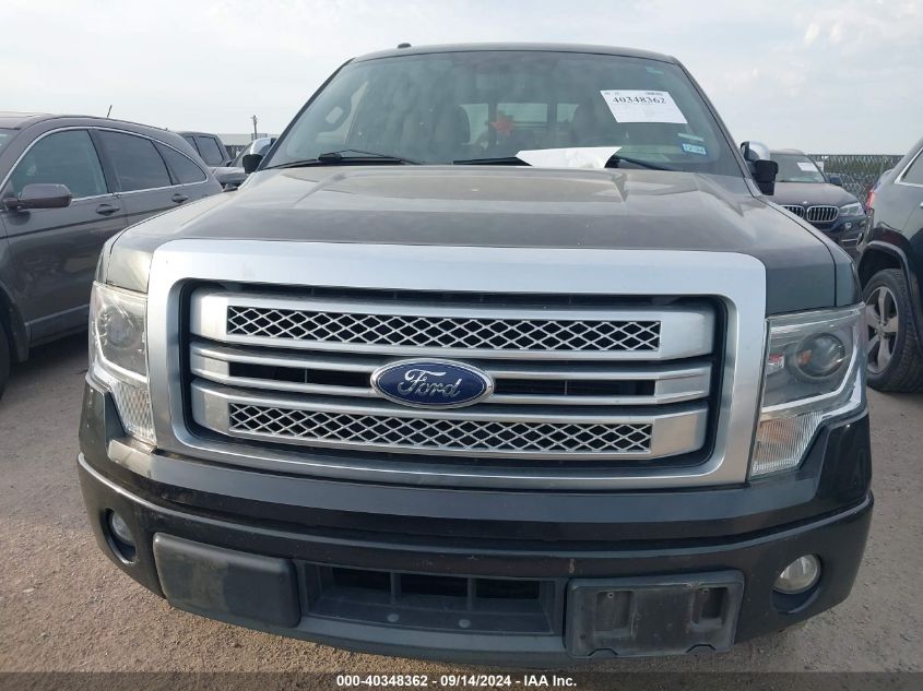 2014 FORD F-150 PLATINUM - 1FTFW1CT3EFB68837