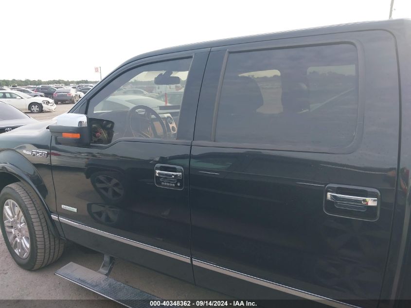 2014 Ford F-150 Platinum VIN: 1FTFW1CT3EFB68837 Lot: 40348362