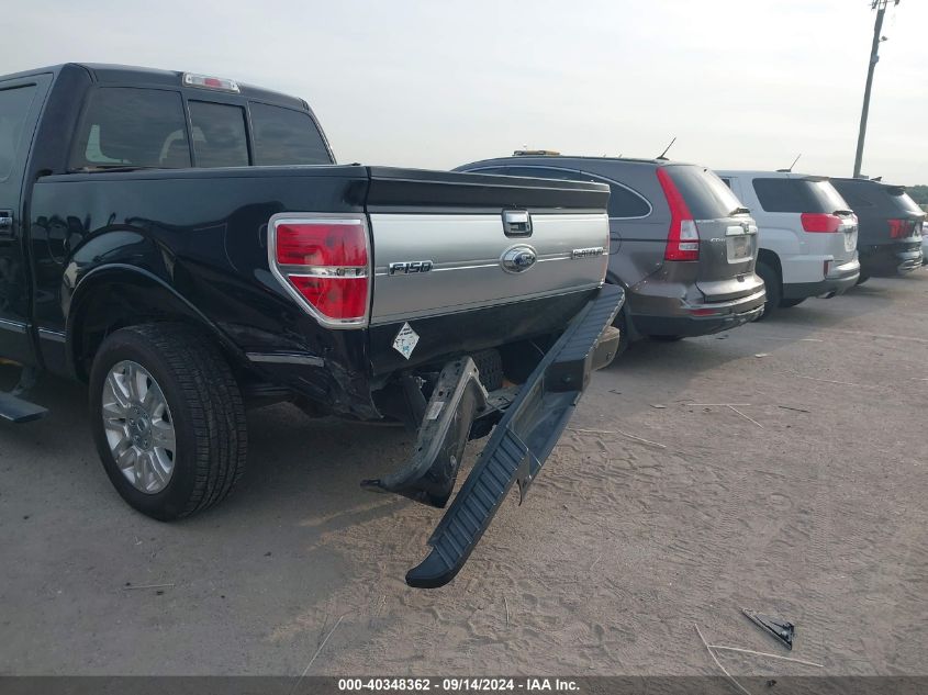 2014 Ford F-150 Platinum VIN: 1FTFW1CT3EFB68837 Lot: 40348362