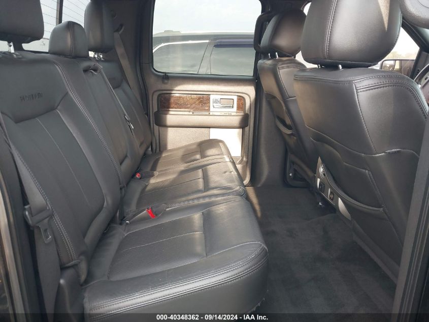 2014 Ford F-150 Platinum VIN: 1FTFW1CT3EFB68837 Lot: 40348362