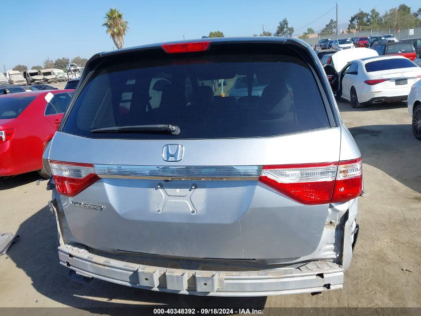 2011 Honda Odyssey Ex-L VIN: 5FNRL5H6XBB044581 Lot: 40348392