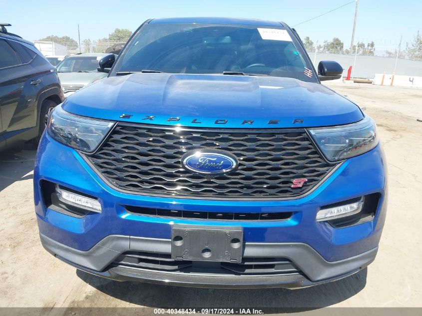 2021 Ford Explorer St VIN: 1FM5K8GC1MGC09318 Lot: 40348434