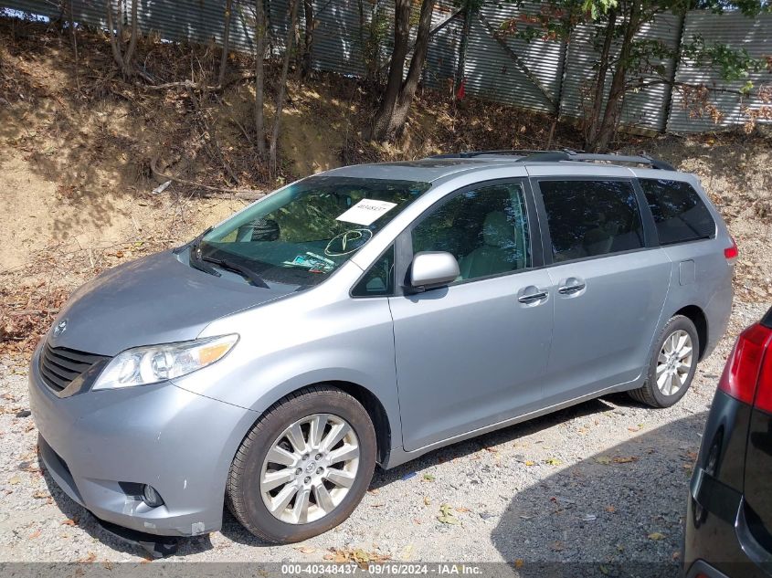 5TDDK3DC8ES081304 2014 Toyota Sienna Xle 7 Passenger