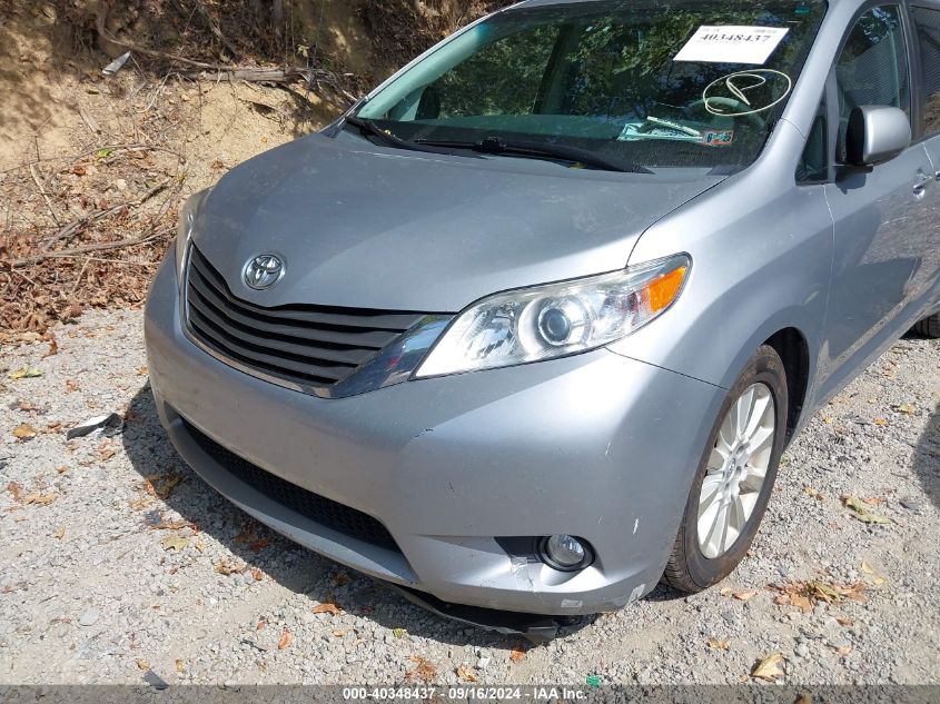 2014 Toyota Sienna Xle 7 Passenger VIN: 5TDDK3DC8ES081304 Lot: 40348437