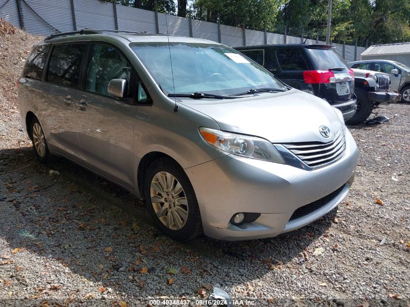 2014 Toyota Sienna Xle 7 Passenger VIN: 5TDDK3DC8ES081304 Lot: 40348437