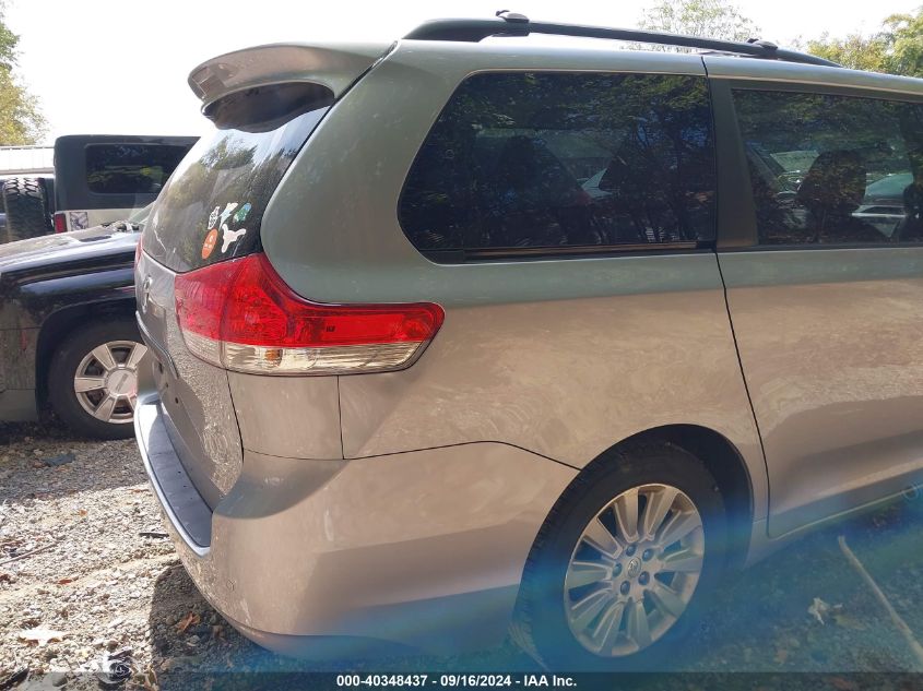 2014 Toyota Sienna Xle 7 Passenger VIN: 5TDDK3DC8ES081304 Lot: 40348437