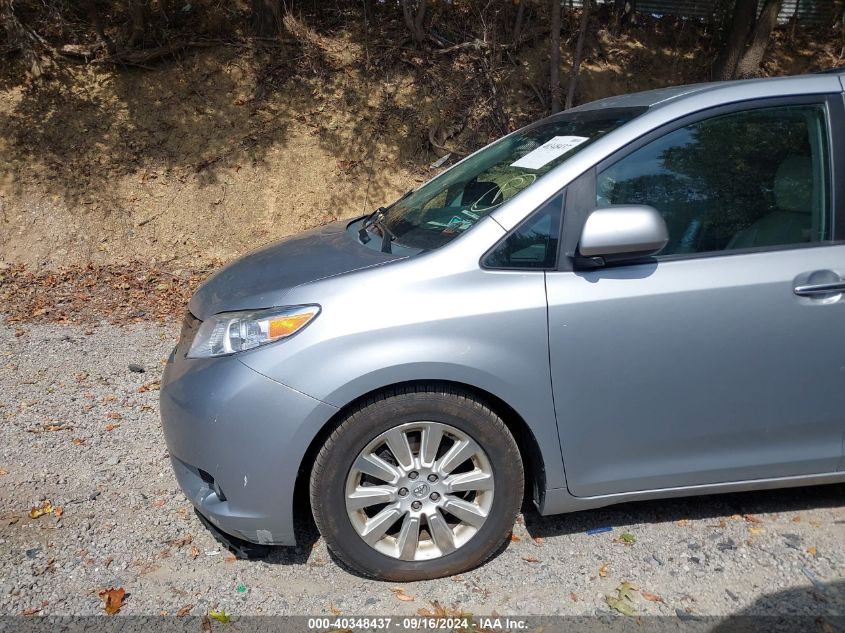 2014 Toyota Sienna Xle 7 Passenger VIN: 5TDDK3DC8ES081304 Lot: 40348437