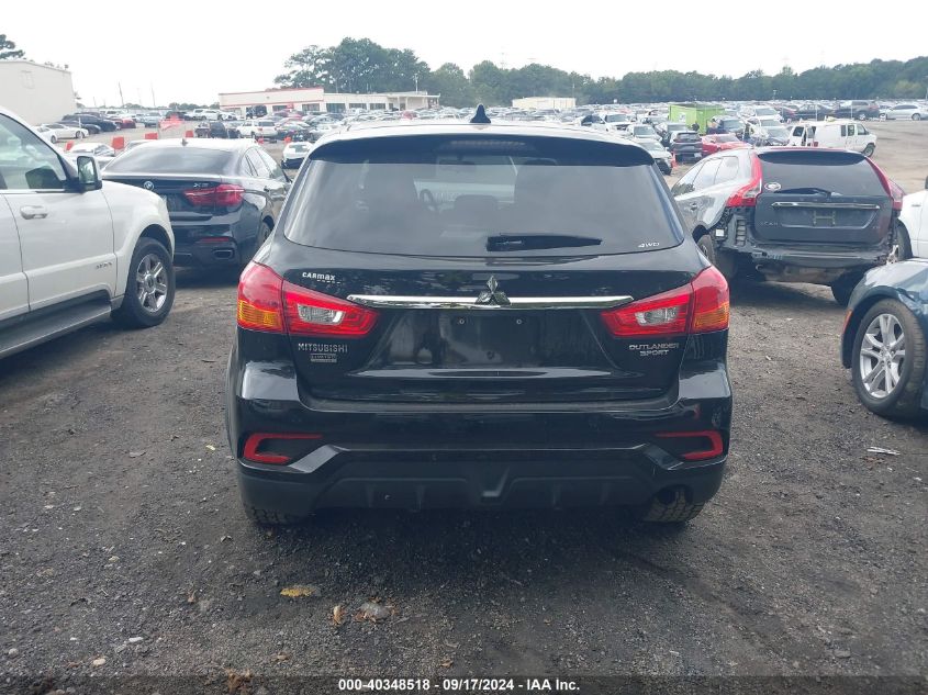 2019 Mitsubishi Outlander Sport 2.0 Le VIN: JA4AR3AU8KU021732 Lot: 40348518