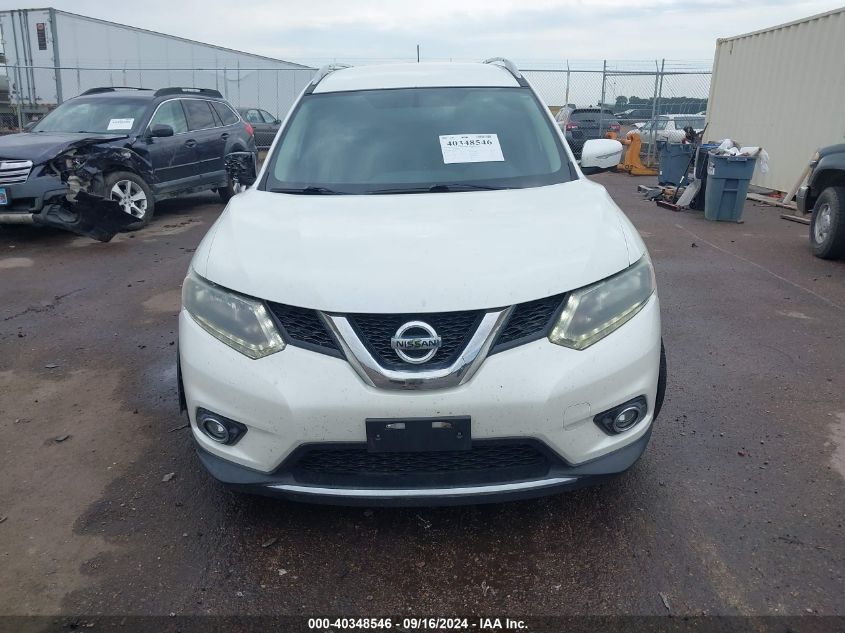 2015 Nissan Rogue Sv VIN: 5N1AT2MV1FC790439 Lot: 40348546