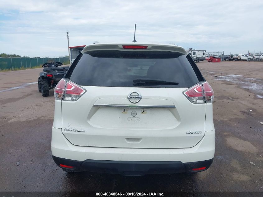 2015 Nissan Rogue Sv VIN: 5N1AT2MV1FC790439 Lot: 40348546