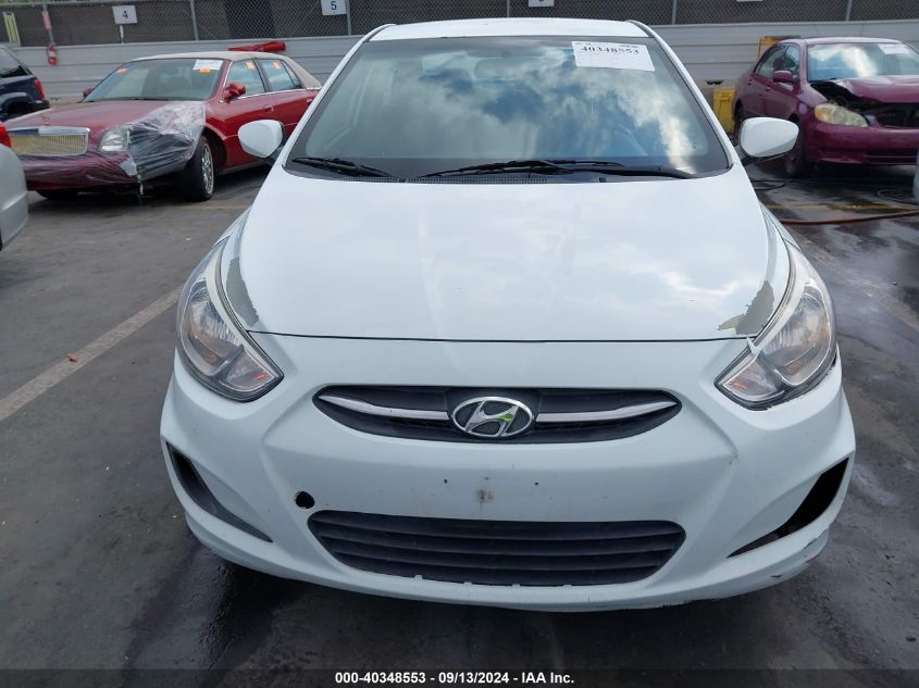 2015 Hyundai Accent Gls VIN: KMHCT4AE5FU927756 Lot: 40348553