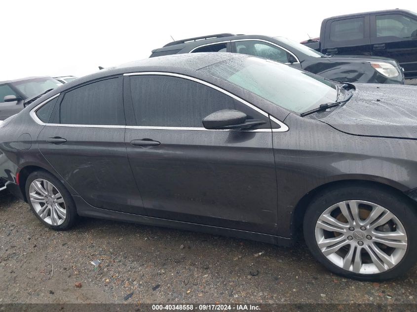 2016 Chrysler 200 Limited VIN: 1C3CCCAB0GN141707 Lot: 40348558